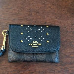 Coach wallet, small, EUC